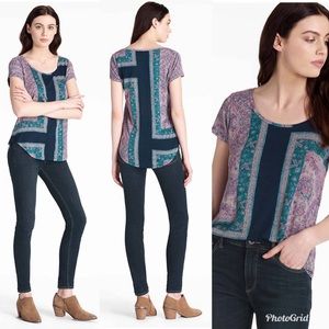 Lucky Brand Mixed Rug T-Shirt